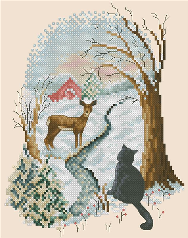 (image for) Four Seasons Cats Winter Watch